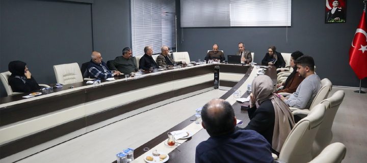 Medya ve İletişim Komisyonu toplantısından bir kare